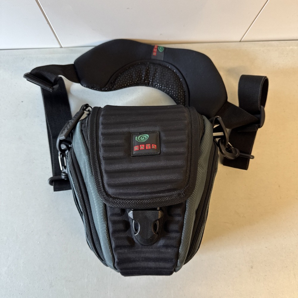 Kata K-10 Camera Bag Black Water Resistant 1680 Ballistic Nylon